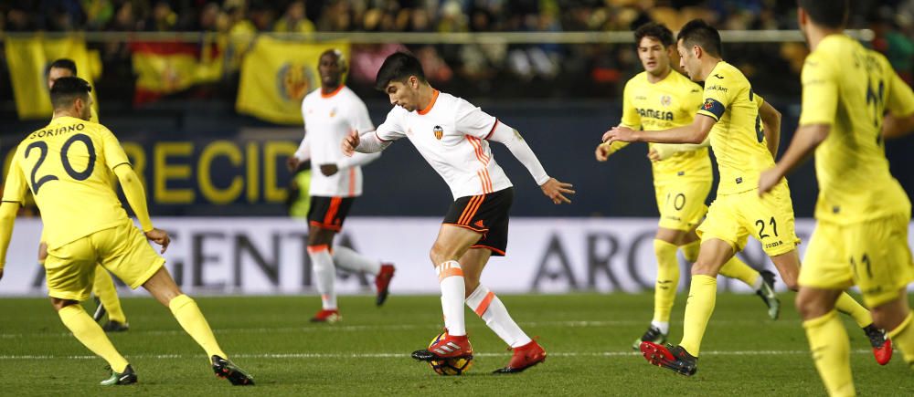 Villarreal - Valencia, en imágenes