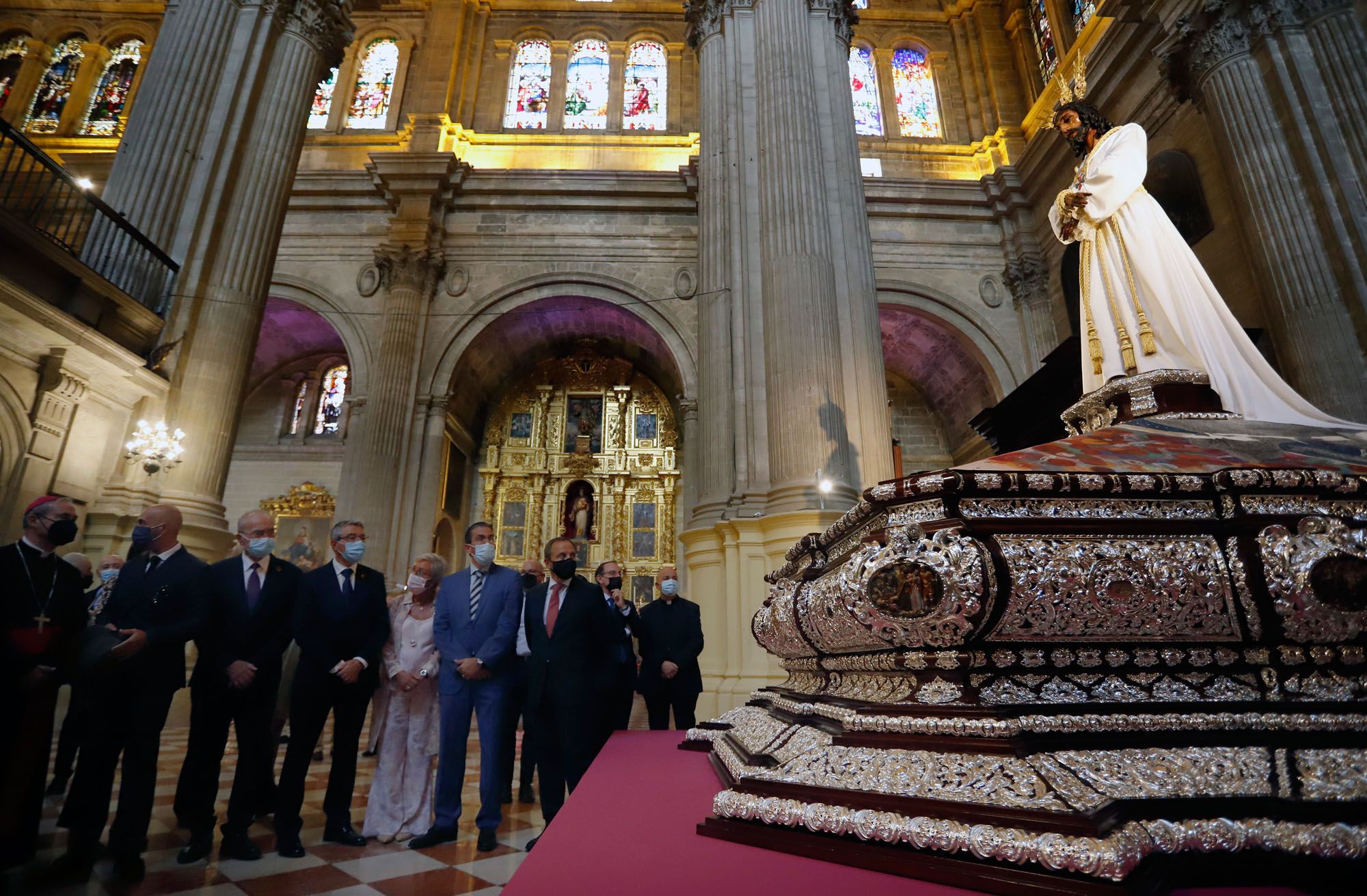 Las imágenes de la exposición 'El Verbo Encarnado' en la Catedral de Málaga