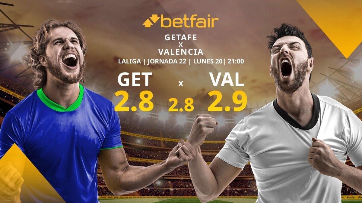 Getafe CF vs. Valencia CF: alineaciones, horario, TV, estadísticas y pronósticos