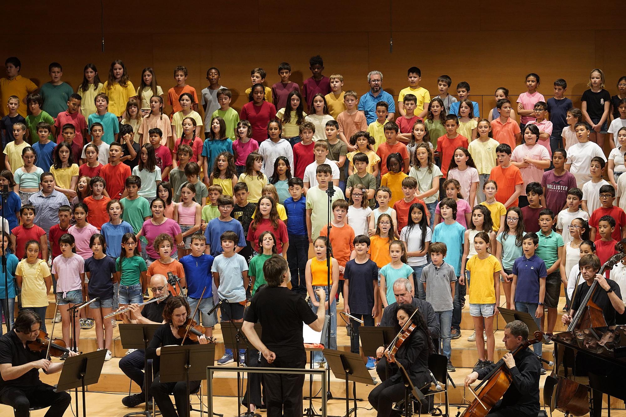 El «Tot junts a cantar» omple l'Auditori de Girona