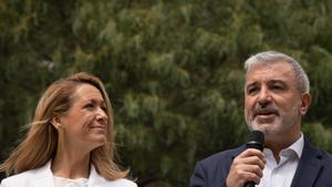 María Eugenia Gay junto al alcalde Jaume Collboni