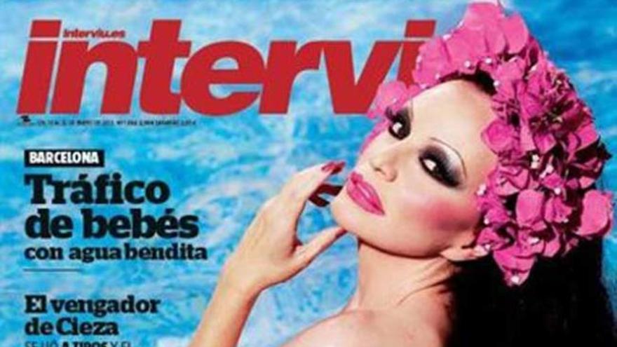 Alaska, en la portada de &#039;Interviú.