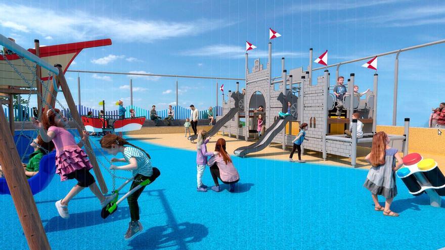 El nuevo parque infantil del Berbés &quot;recreará&quot; la Reconquista y recibirá fondos europeos
