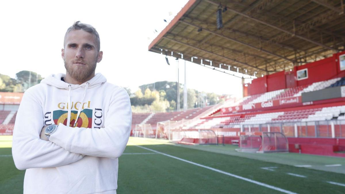 Samu Saiz, jugador del Girona