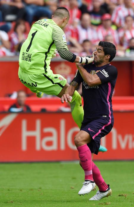 Partido Sporting de Gijón - F. C. Barcelona