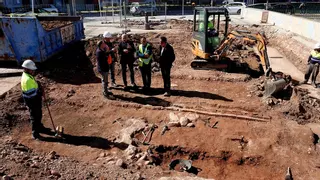 Burriana paraliza las obras de su segundo tanque de tormentas tras el hallazgo de restos arqueológicos en Sant Blai