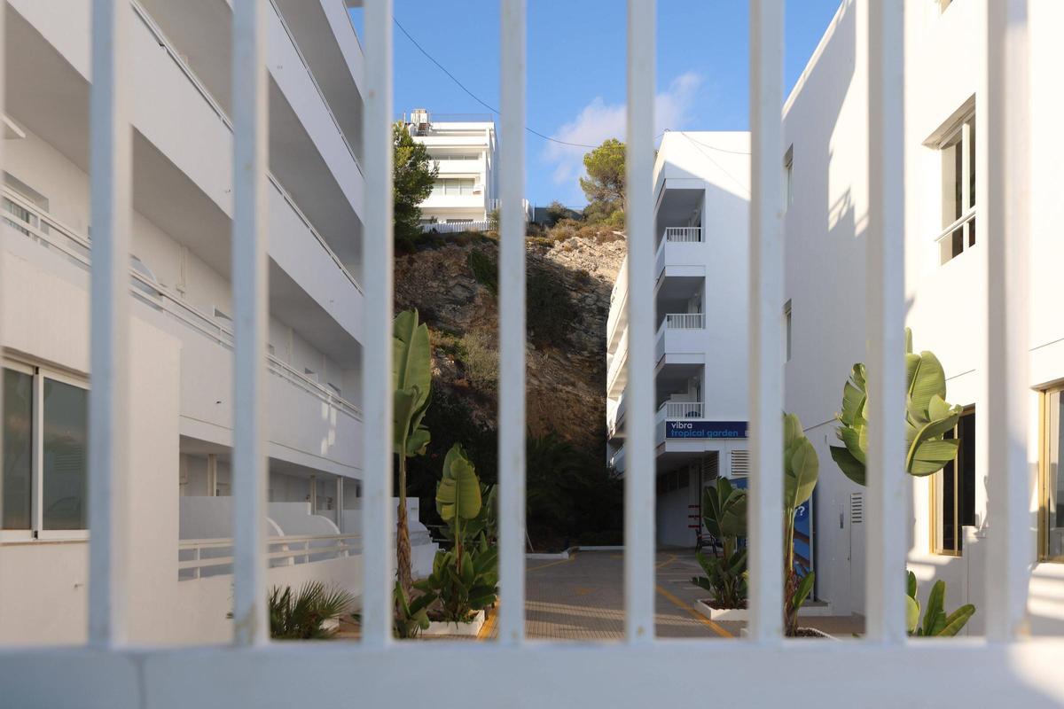 Hotel Vibra Tropial Garden después del derrumbe de ayer por las precipitaciones