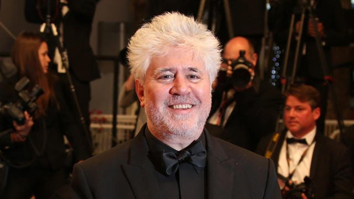 Pedro Almodóvar, en la première de Julieta en el Festival de Cannes.