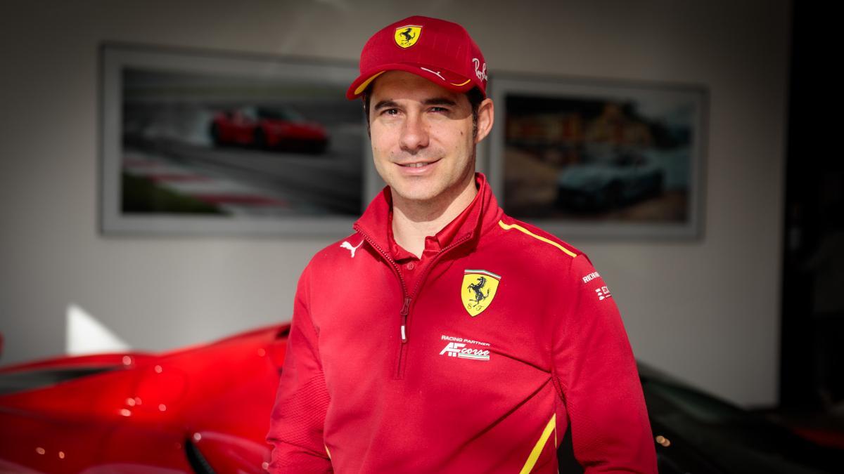 Miguel Molina, piloto de Ferrari en el WEC