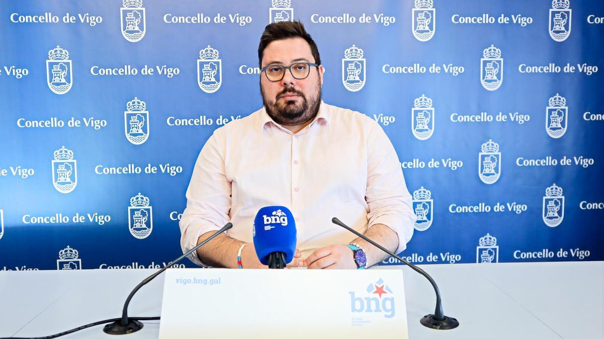 El portavoz local del BNG, Xabier P. Igrexas