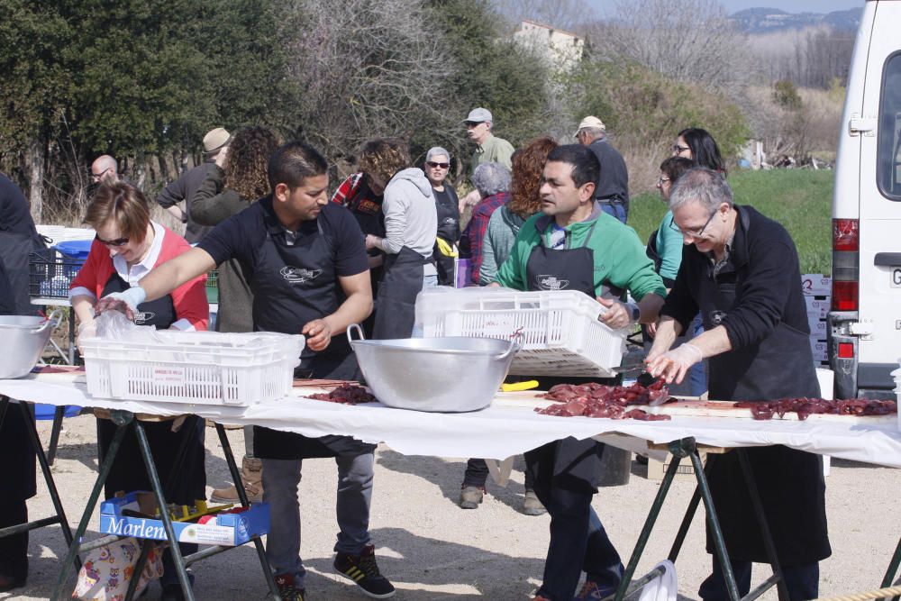 Fira de la matança del porc a la Cellera de Ter