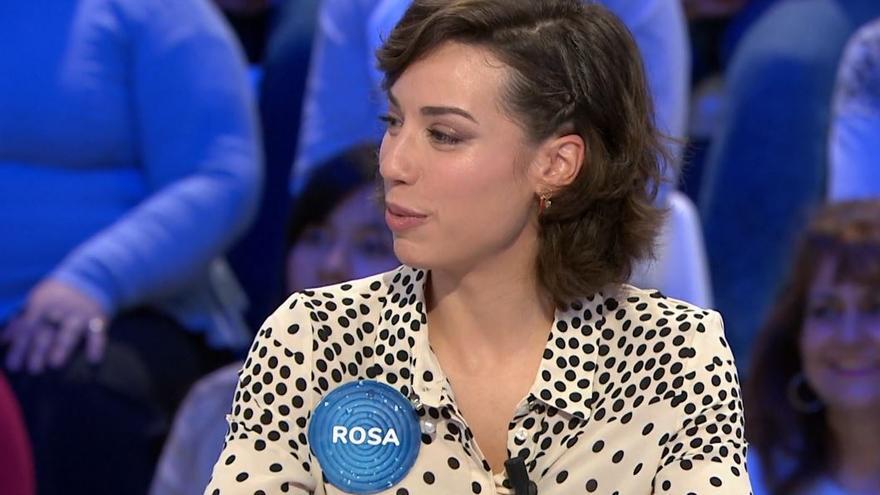Las primeras palabras de Rosa en &#039;Pasapalabra&#039; sobre su maternidad: &quot;Con lo que te rodea cada tarde&quot;