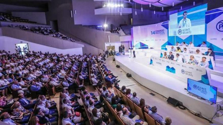 Imagen del congreso provincial del PP celebrado en mayo en Torrevieja.