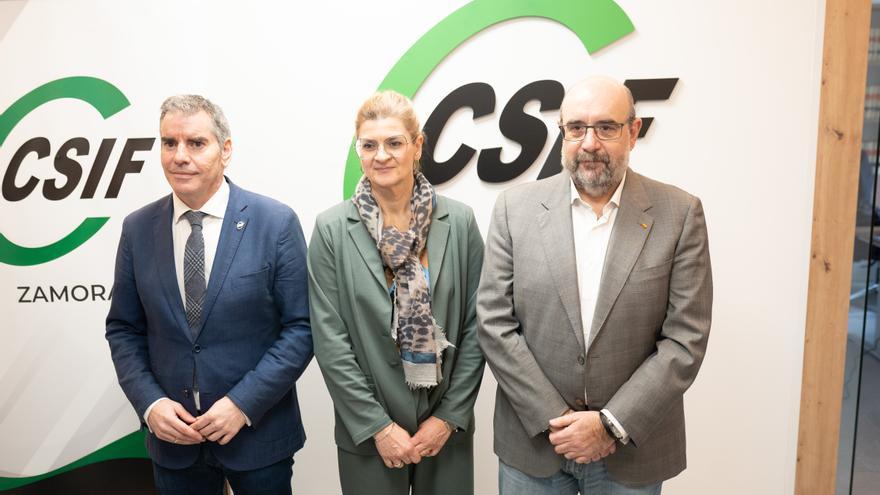 El líder nacional del CSIF reclama en Zamora &quot;un pacto de Estado por la Sanidad&quot;