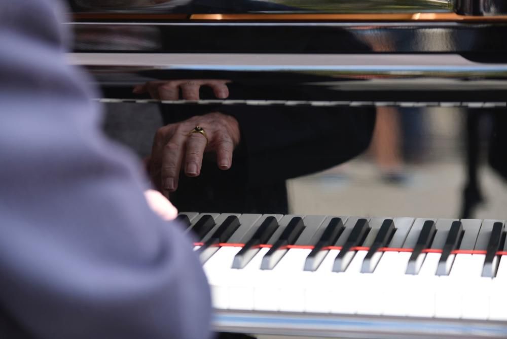 Pianos en las calles de Murcia