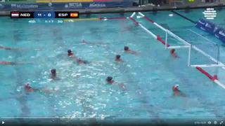 La Selección Española de Waterpolo cae ante Países Bajos 12-8