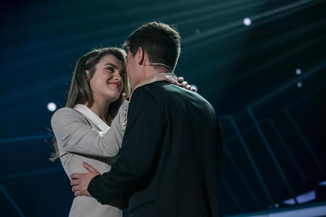 Alfred y Amaia en la Gala Eurovision de OT