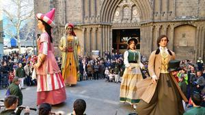 Fiestas de Sant Josep Oriol, en el barrio del Pi de Barcelona