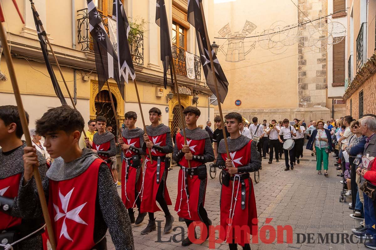 Procesión del día 3 en Caravaca (bando Cristiano)