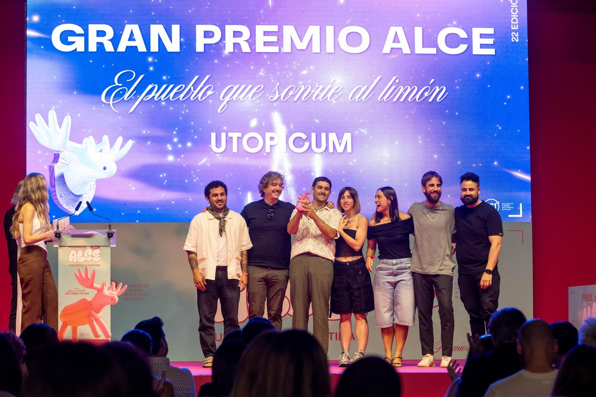 Gala de los premios Alce de publicidad en Benidorm