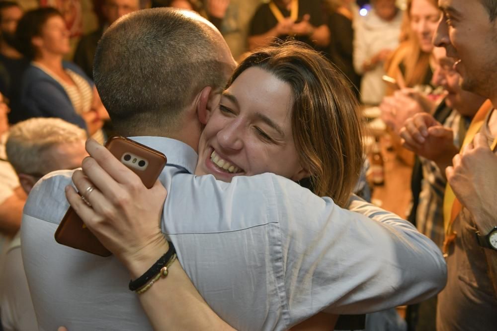 Celebració de Marc Aloy després de la victòria a l