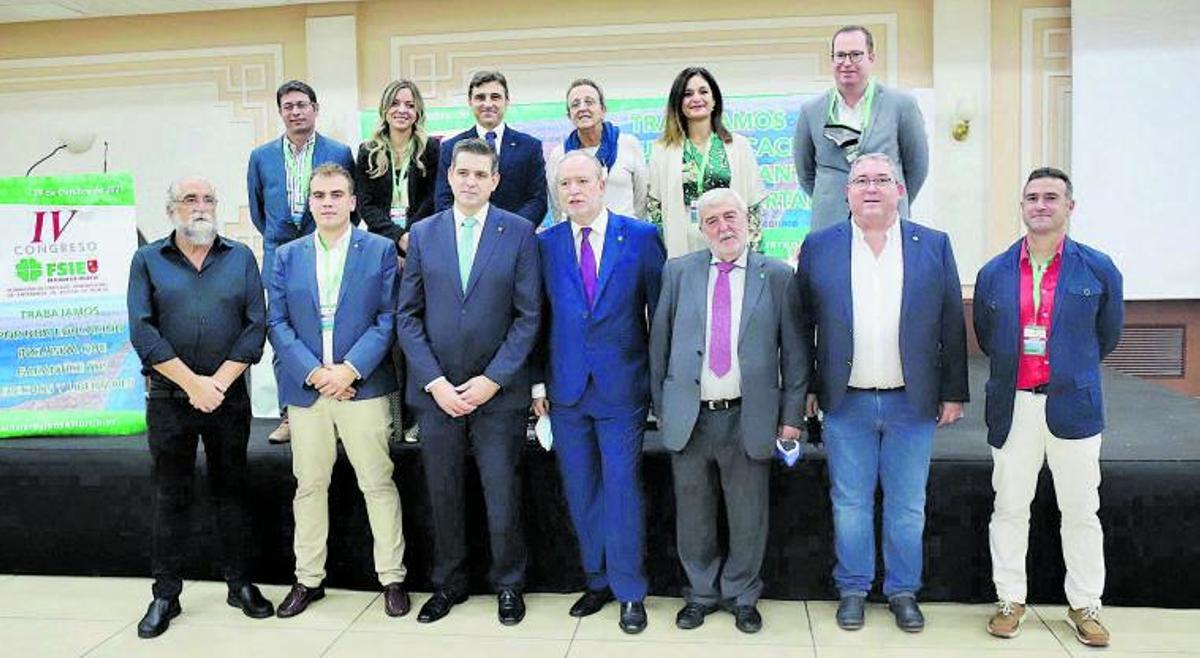 Más de cien personas acudieron al Rincón Huertano al IV Congreso Autonómico que FSIE Región de Murcia celebró el pasado viernes. | JUAN CARLOS CAVAL