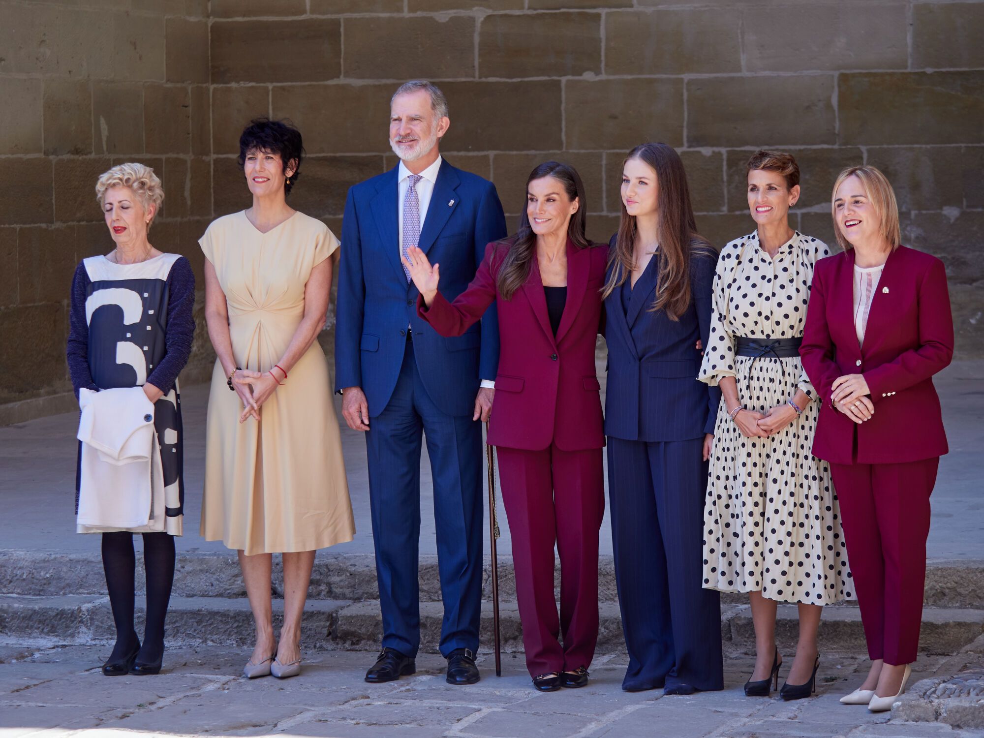 EN IMÁGENES: Leonor se da un baño de multitudes en su estreno como Princesa de Viana