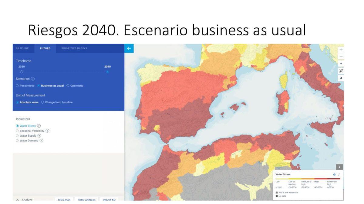 La escasez de agua es un hecho en España que, lejos de frenarse, irá cada vez a más de la mano del cambio climático