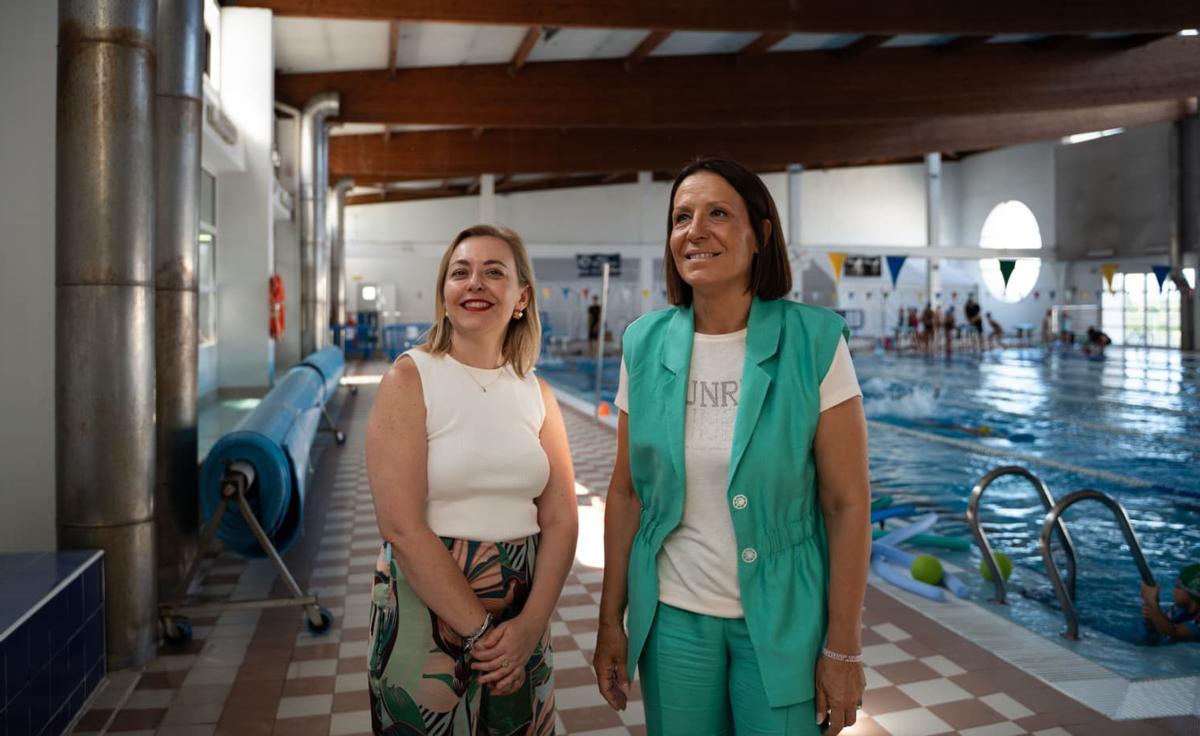 La cubierta de la piscina será remodelada.