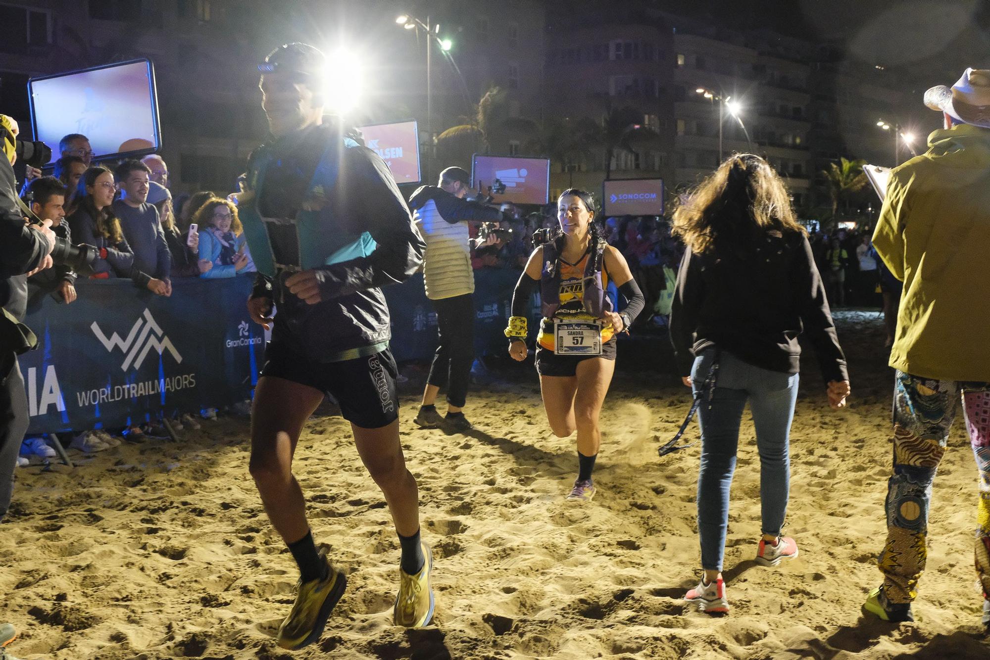 Salida de la Transgrancanaria en Las Canteras