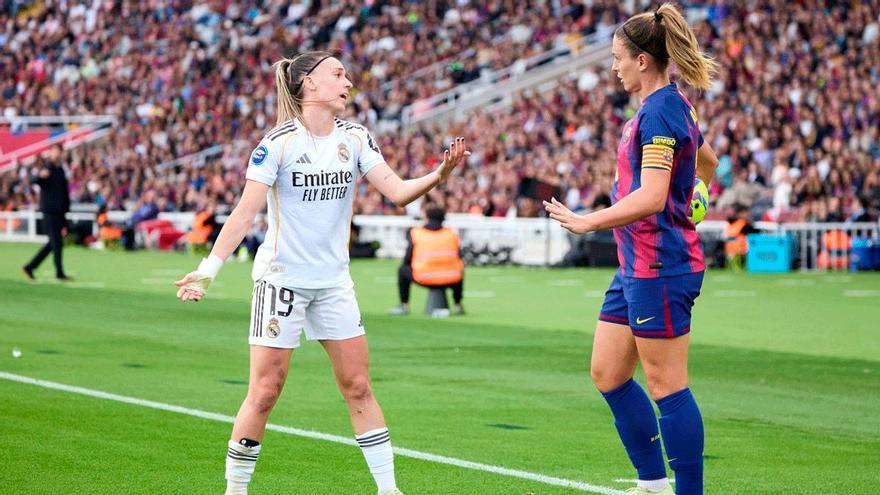 Alexia atendió a los medios de comunicación tras la goleada en el Clásico