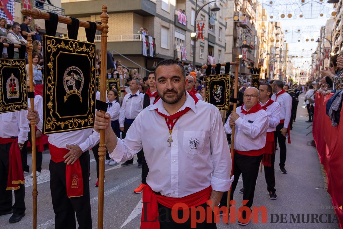 Procesión de subida a la Basílica en las Fiestas de Caravaca (Bando de los Caballos del vino)