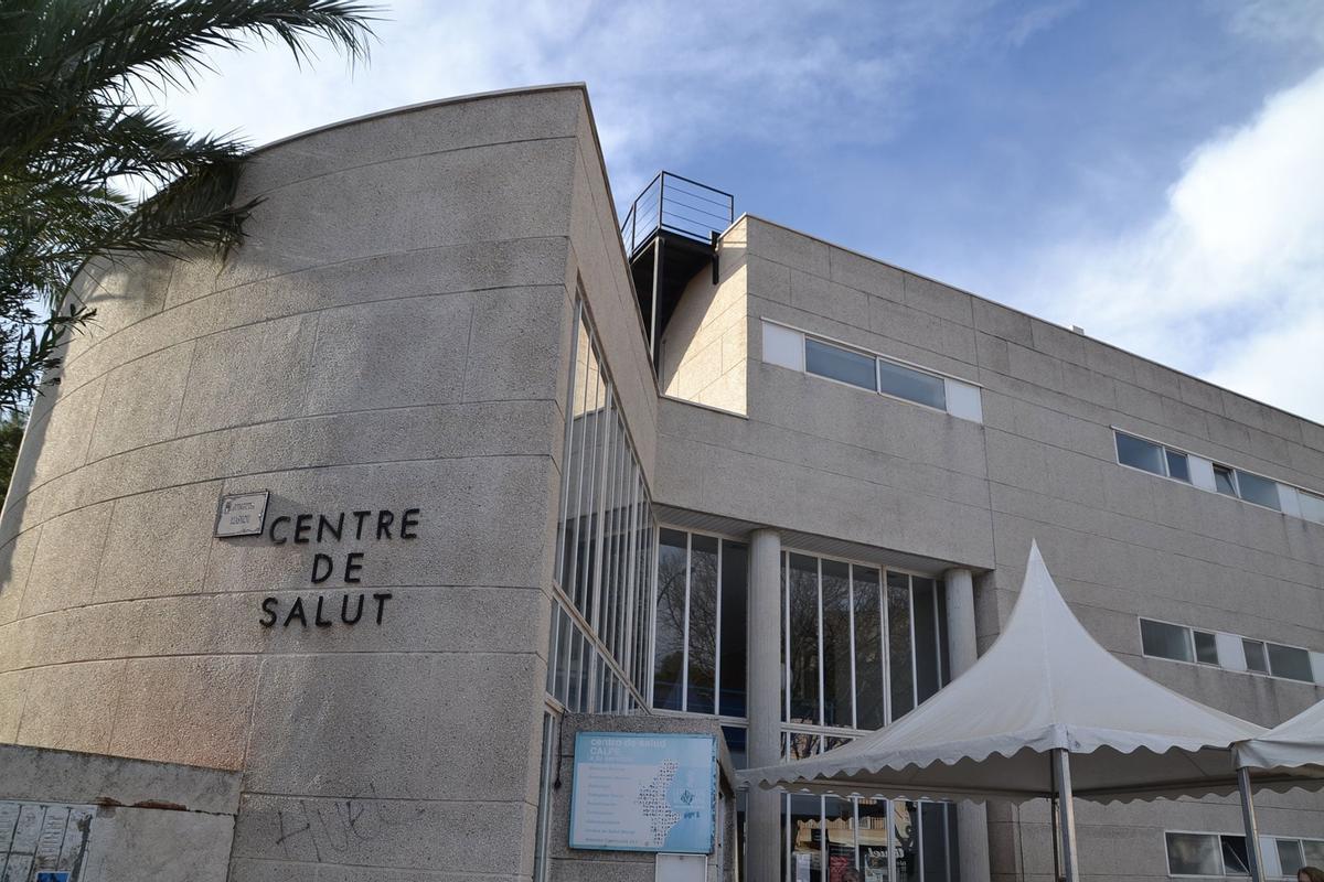El centro de salud del municipio de Calp.