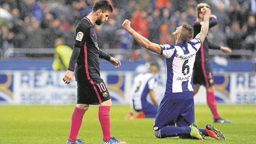 El Barcelona cae del cielo