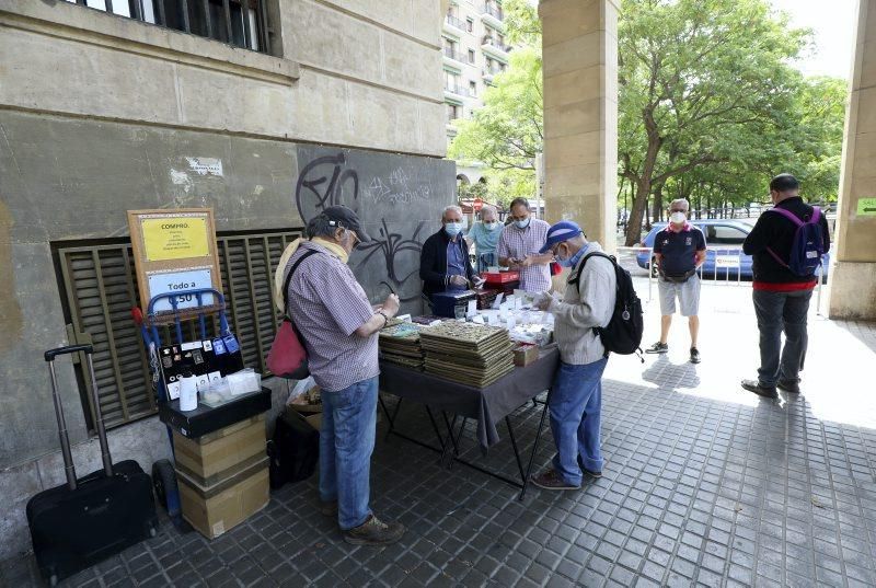 Reapertura de los rastrillos de antigüedades de la plaza de San Francisco y plaza de San Bruno