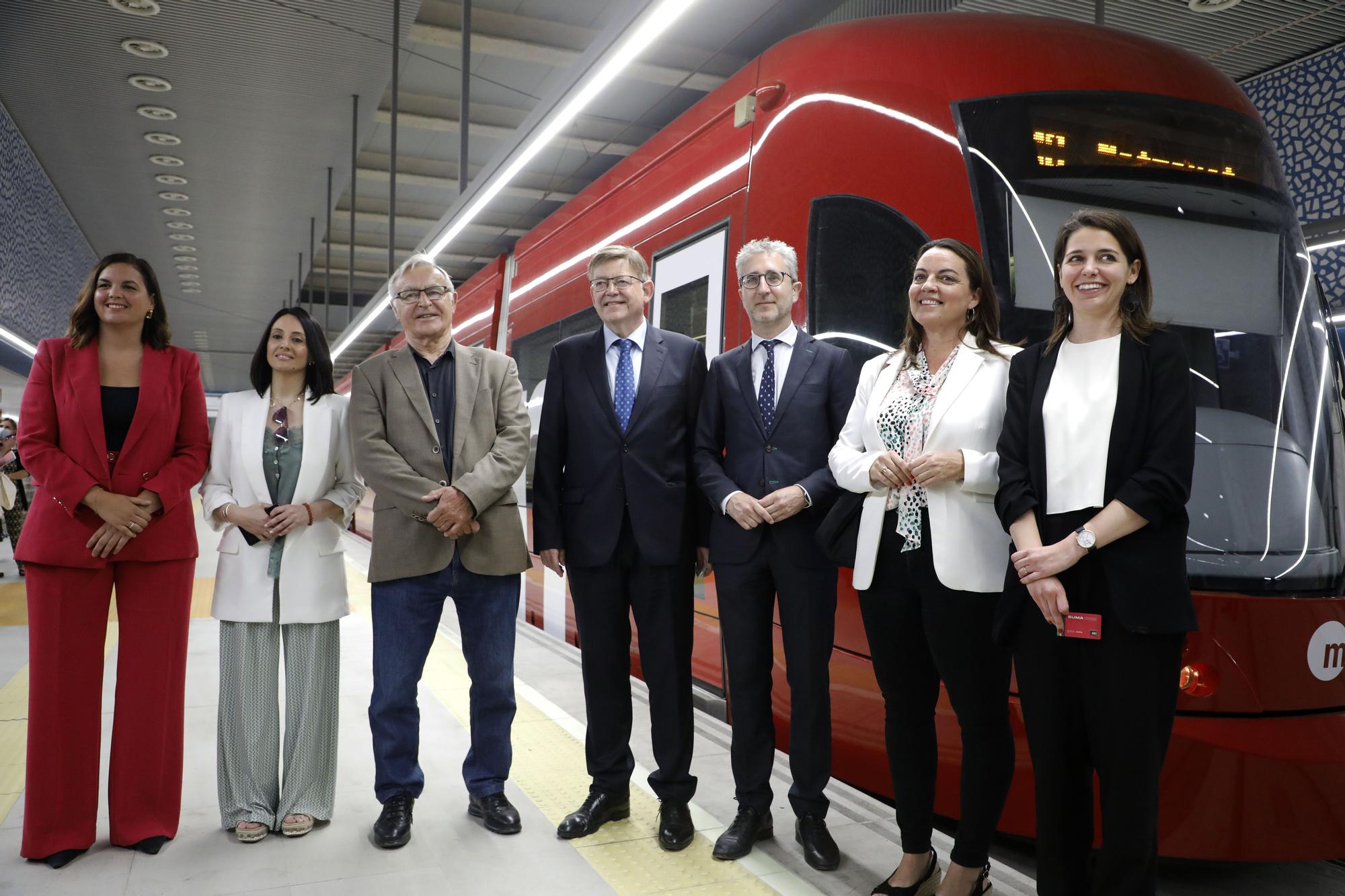 L10, la nueva línea de metro entre el centro y Natzaret, entra en funcionamiento