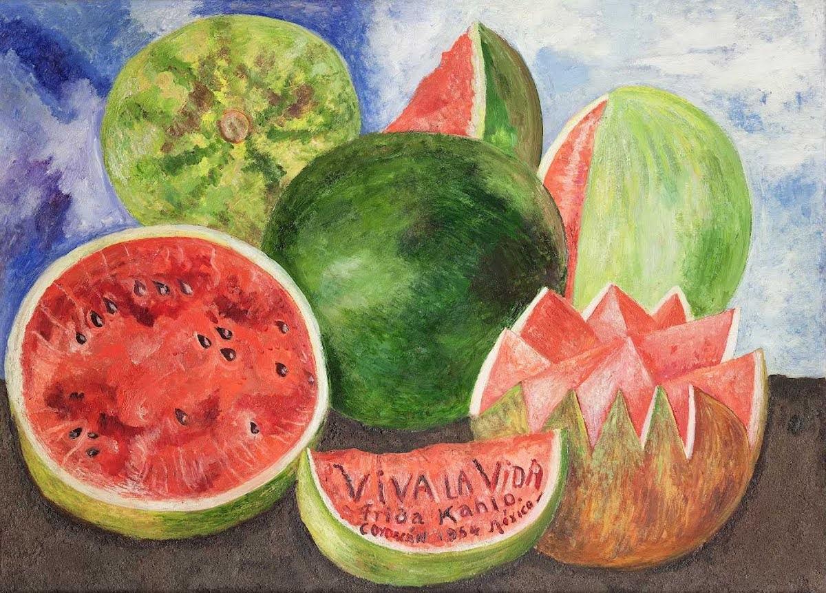 Naturaleza muerta: 'Viva la Vida - Frida Kahlo (1954)