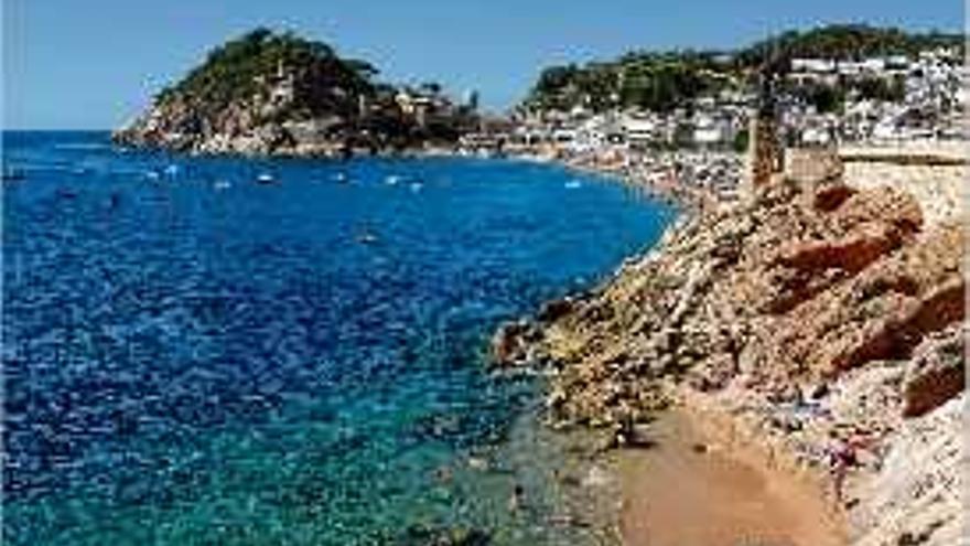 Tossa (a la imatge) és la segona destinació més reservada i Lloret la quarta.