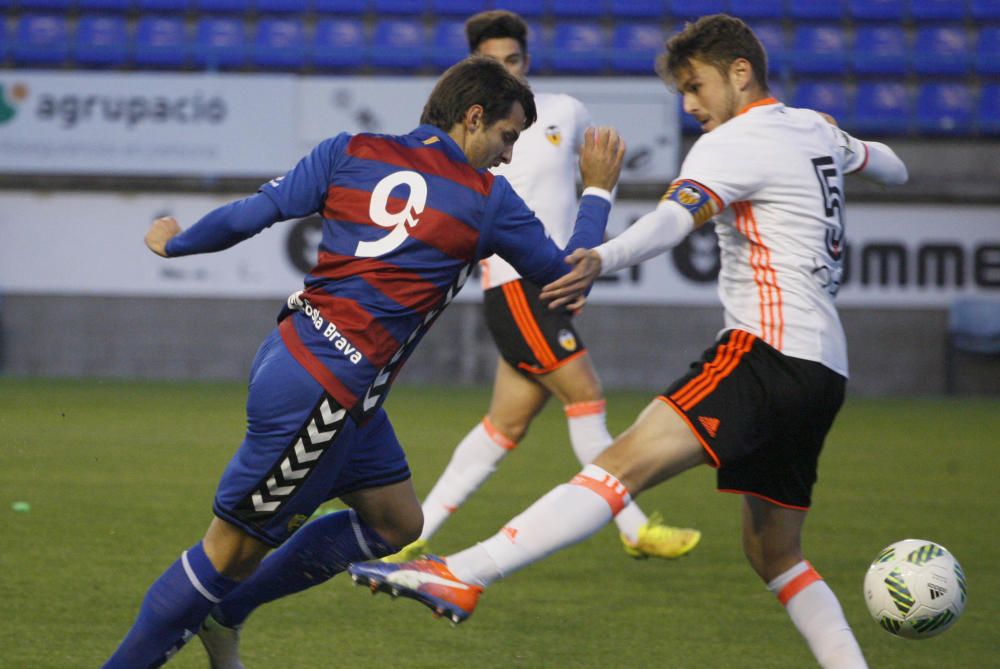 Llagostera - Valencia Mestalla (1-1)