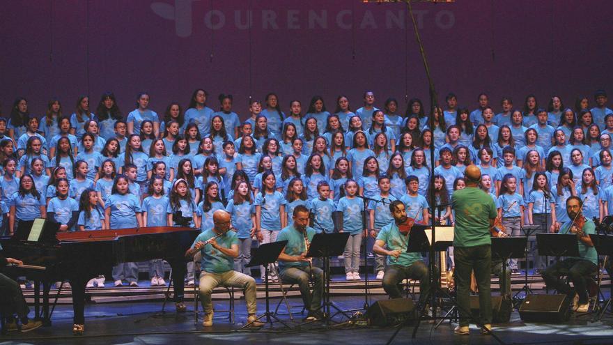 Ourencanto convirtió Ourense en la capital del canto coral: un  concierto final con cientos de voces