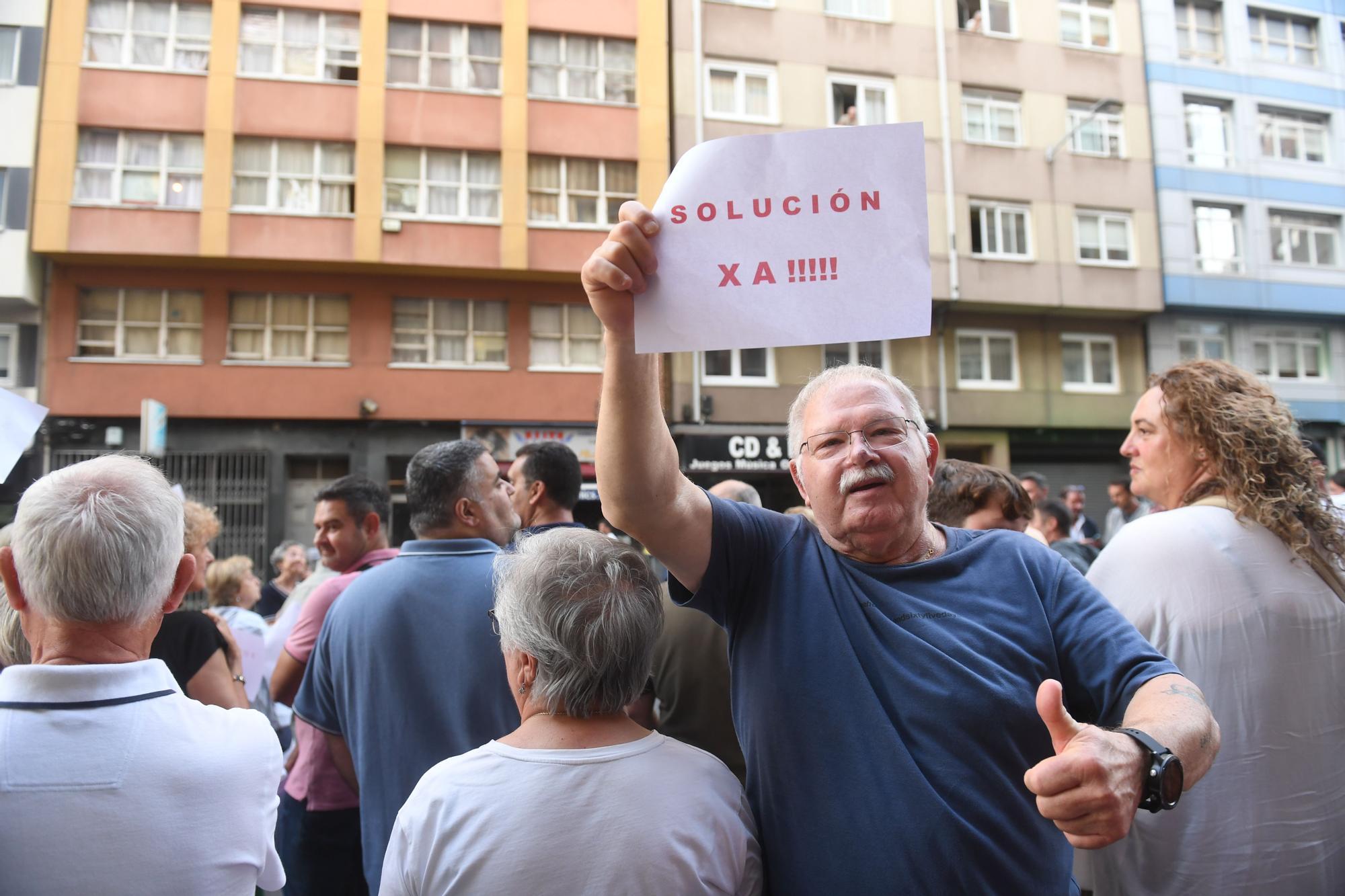 Los vecinos de la ronda de Nelle plantan cara a los ocupas