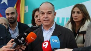 El secretario general de Junts, Jordi Turull, este sábado en Vic.