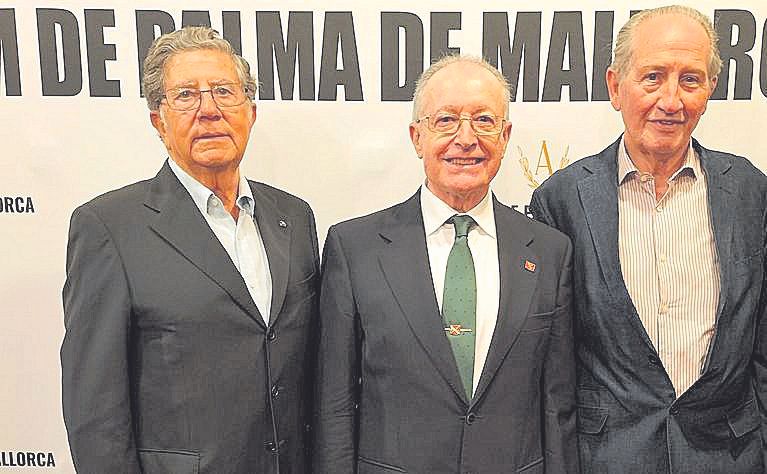 José Reynés, Juan Fernández y Cristóbal Santandreu.