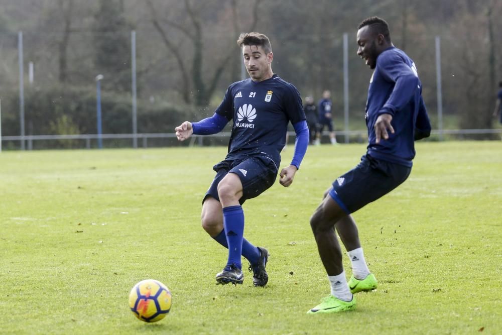 Entrenamiento del Real Oviedo