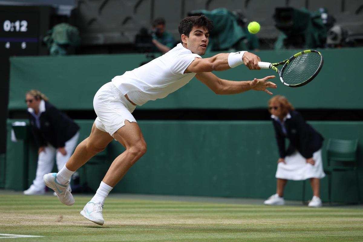 La final de Wimbledon, en imágenes