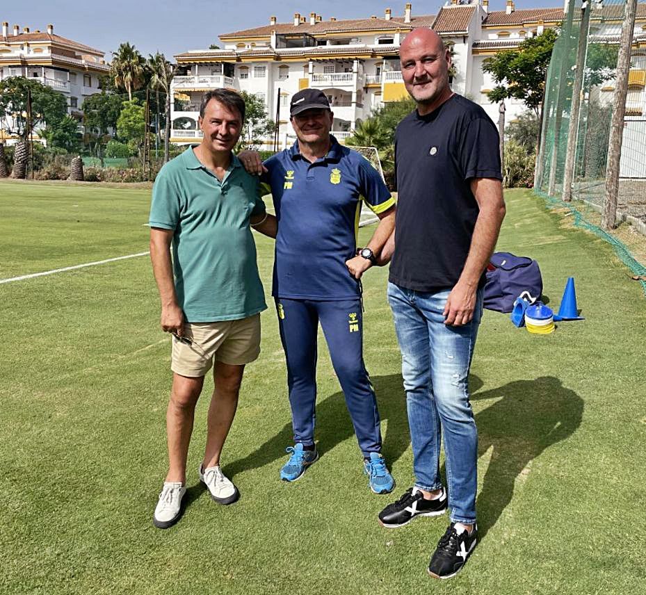 Beticismo en el entreno de ayer