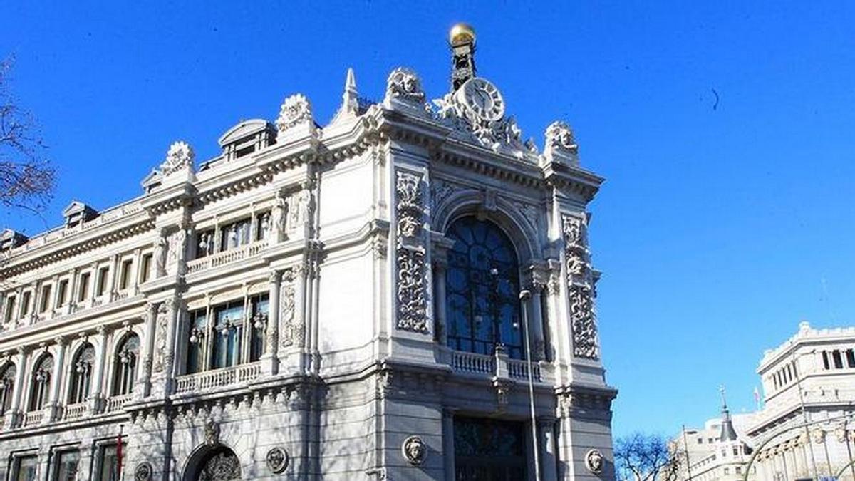 Sede del Banco de España en Madrid.