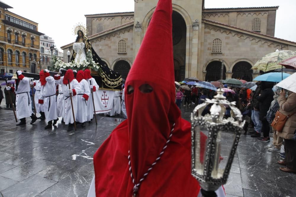 Procesión del sábado Santo en Gijón, suspendida po