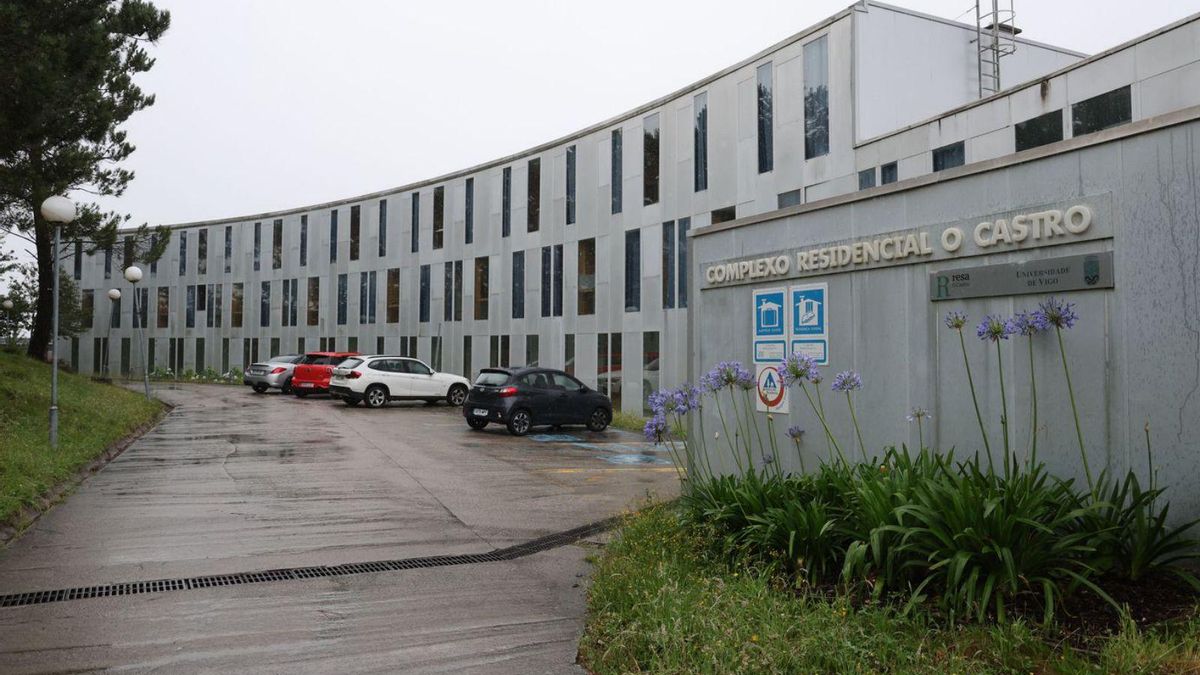 La residencia O Castro, la única pública en Vigo.