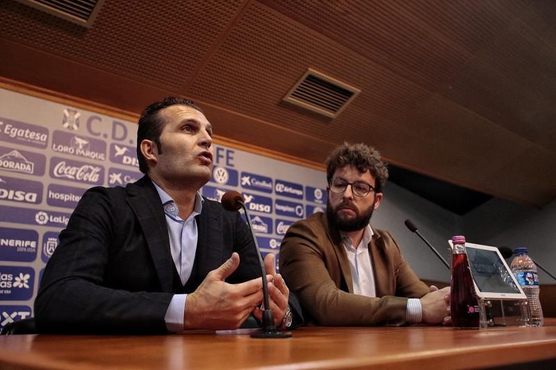 CD Tenerife: presentación de Rubén Baraja